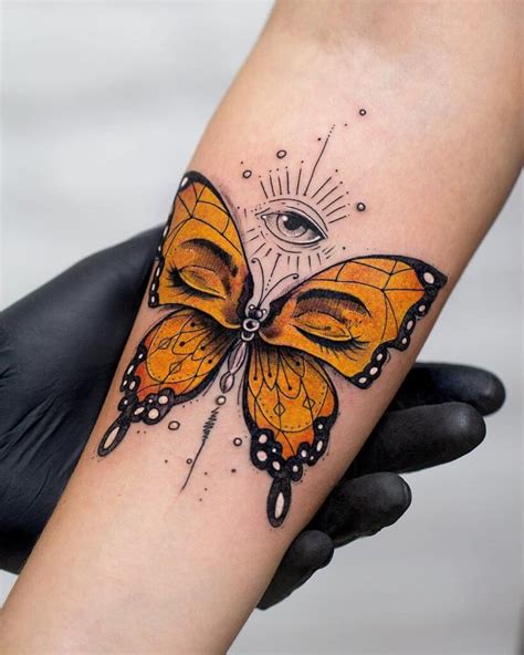 cool butterfly tattoo